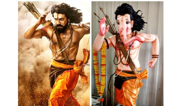 Ganesh Chaturthi 2022: Ram Charan and Jr NTR's RRR characters inspire Ganapati idols Ganesh Chaturthi 2022: Ram Charan and Jr NTR's RRR characters inspire Ganapati idols