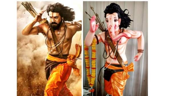 Ganesh Chaturthi 2022: Ram Charan and Jr NTR's RRR characters inspire Ganapati idols