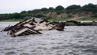 Danube drought reveals parts of hidden World War II history