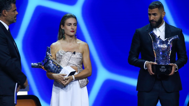 Karim Benzema wins UEFA Men’s Player of the Year; Alexia Putellas takes women's award Karim Benzema wins UEFA Men’s Player of the Year; Alexia Putellas takes women's award
