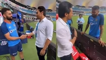 Watch: 'Maaro mujhe maaro' guy meets Virat Kohli and Hardik Pandya after India’s thrilling win vs Pakistan
