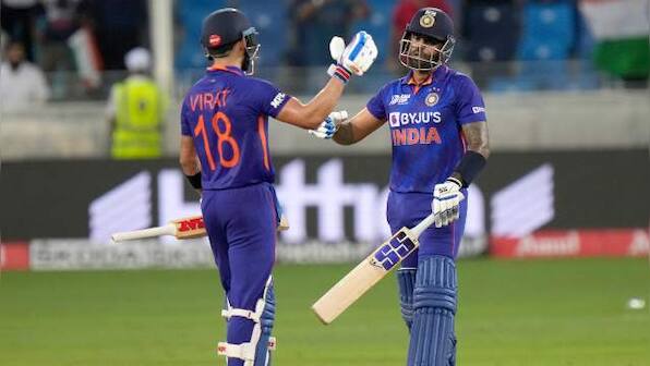 Asia Cup 2022: Virat Kohli, Suryakumar Yadav power India into Super Four with win over Hong Kong