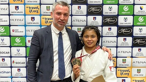 ‘Incredible feeling, I will try to win medal in Paris’: teenage Judoka Linthoi Chanambam after gold at Cadet World Champ