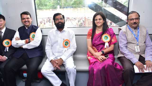 Maharashtra: Shinde says Mumbai Metro line-3 will solve problem of traffic jams, Fadnavis calls it city's new lifeline Maharashtra: Shinde says Mumbai Metro line-3 will solve problem of traffic jams, Fadnavis calls it city's new lifeline