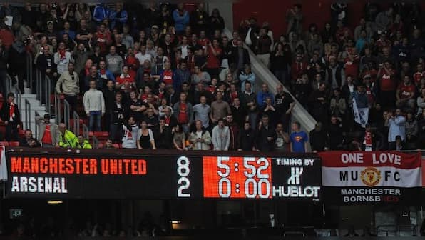 On this day in 2011: Arsenal endured 8-2 humiliation against Manchester United at Old Trafford