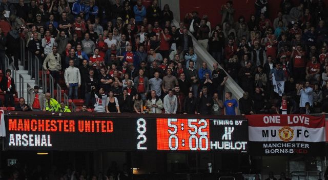On this day in 2011: Arsenal endured 8-2 humiliation against Manchester United at Old Trafford On this day in 2011: Arsenal endured 8-2 humiliation against Manchester United at Old Trafford