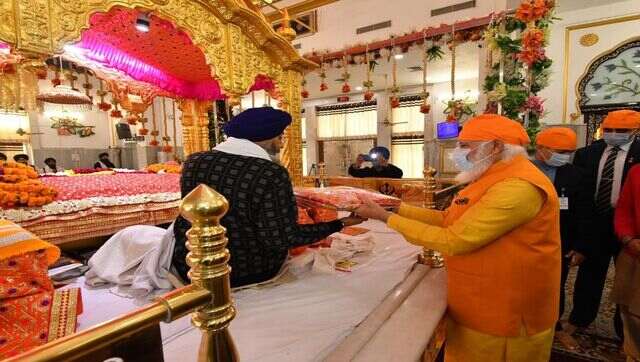 PM Modi greets people on Parkash Purab of Guru Granth Sahib PM Modi greets people on Parkash Purab of Guru Granth Sahib