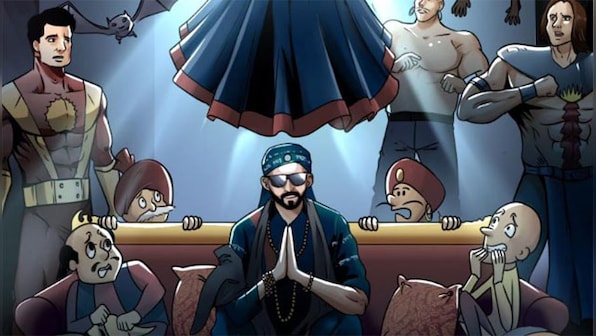 Kartik Aaryan's Rooh Baba from Bhool Bhulaiyaa 2 is now a comic book character