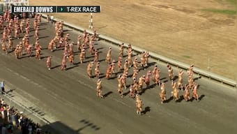 This hilarious 'T-Rex' Derby video will make your day