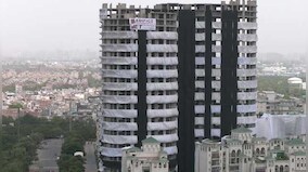 Man misses evacuation deadline, rescued after found sleeping hours before Noida twin tower demolition