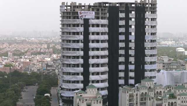 Man misses evacuation deadline, rescued after found sleeping hours before Noida twin tower demolition Man misses evacuation deadline, rescued after found sleeping hours before Noida twin tower demolition