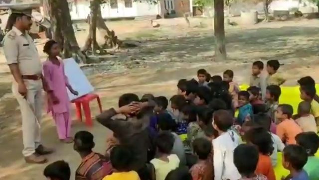 Ayodhya: 'Vardi Wale Guruji' ignites young minds in an open school Ayodhya: 'Vardi Wale Guruji' ignites young minds in an open school