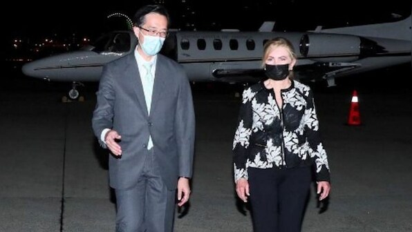 US senator Marsha Blackburn lands in Taiwan for fourth political visit this month
