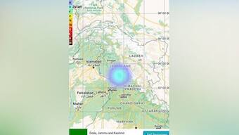 Two earthquakes hit Jammu and Kashmir in one hour