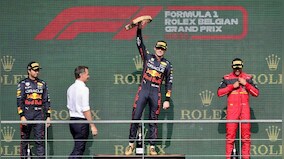 Formula 1: Max Verstappen leads 1-2 finish for Red Bull at Belgian Grand Prix to extend world championship lead