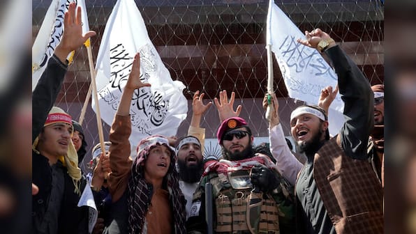 WATCH: Taliban mark anniversary of US troop exit from Afghanistan with chants, military parade