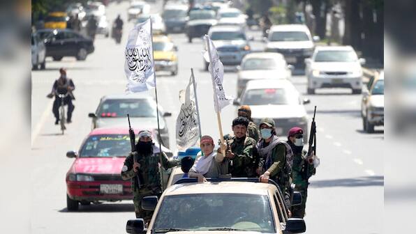 WATCH: Attack on Taliban convoy in Kabul amid celebrations on anniversary of US troop exit