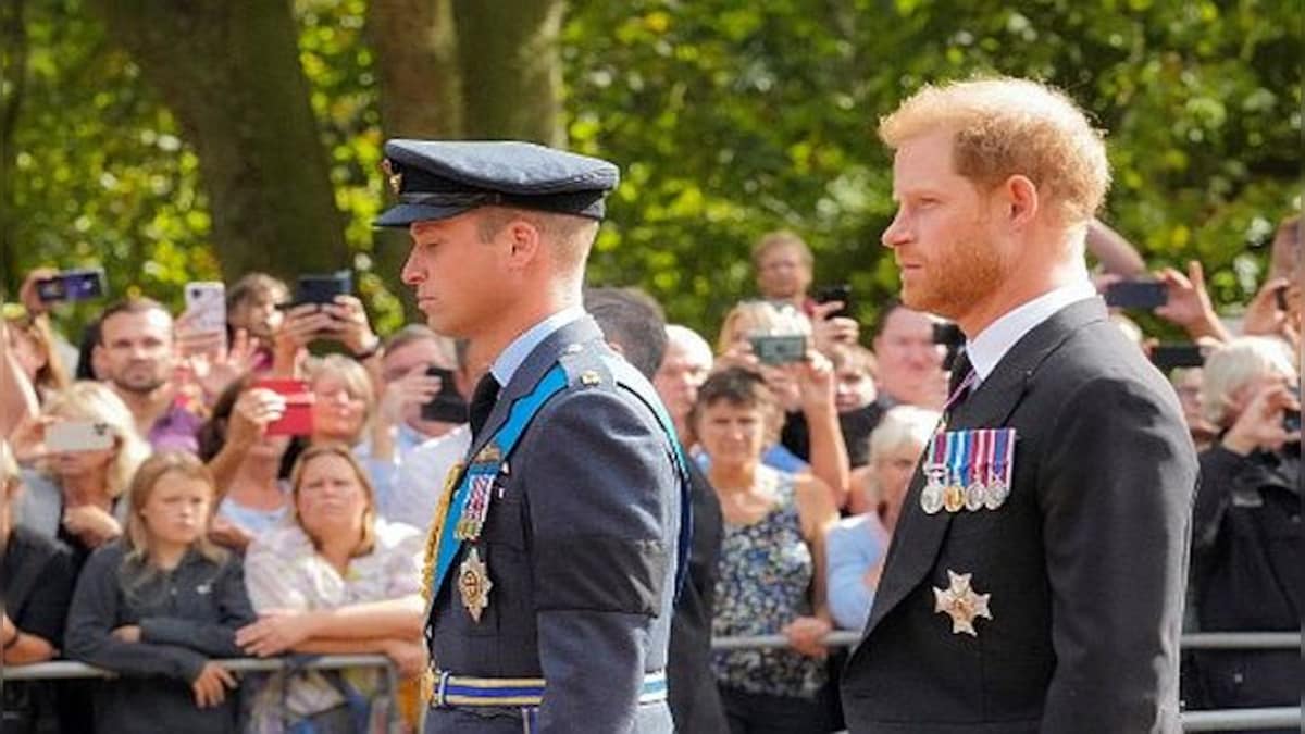 Explained: How William and Harry's walk behind Queen Elizabeth's coffin evoked memories of Princess Diana