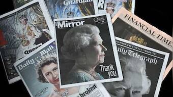 'Our hearts are broken’: How UK newspapers bid adieu to Queen Elizabeth II