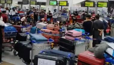Stranded passengers demand 'justice' at Delhi airport after Lufthansa cancels flights
