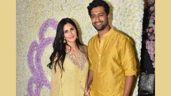Katrina Kaif and Vicky Kaushal visited Salman Khan’s sister Arpita's house for the Ganesh Chaturthi puja