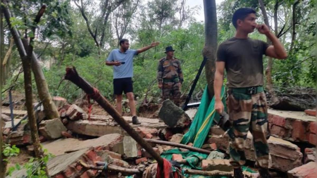 Lucknow: Wall collapses following heavy rains; nine dead, one rescued