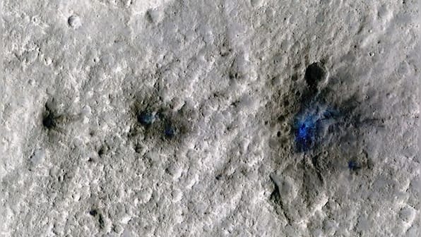 NASA's Mars lander records four incoming space rocks striking it