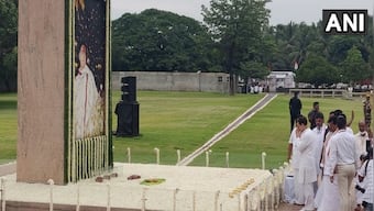 Rahul Gandhi pays tribute to father Rajiv Gandhi ahead of 'Bharat Jodo Yatra', BJP says Congress undermining Patel