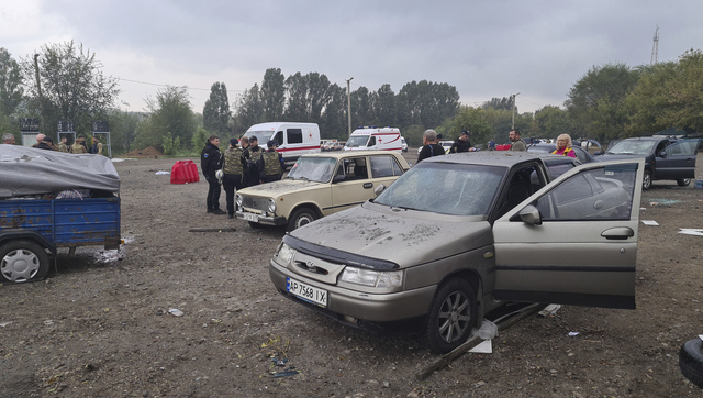 Russian strike in Zaporizhzhia kills 23, wounds 28 Russian strike in Zaporizhzhia kills 23, wounds 28