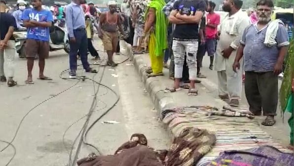 Delhi: 4 killed as speeding truck runs over people sleeping on road divider in Seemapuri