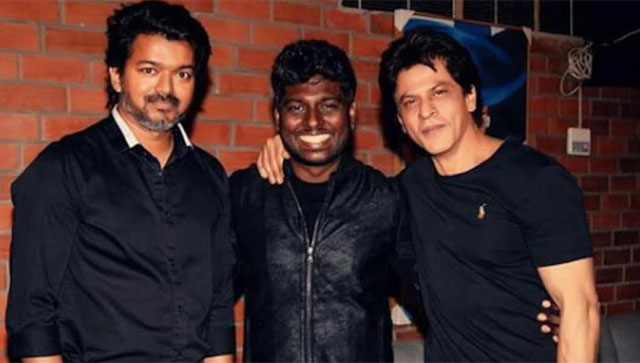 Filmmaker Atlee celebrates his birthday with Shah Rukh Khan and Vijay, calls them 'his pillars' Filmmaker Atlee celebrates his birthday with Shah Rukh Khan and Vijay, calls them 'his pillars'