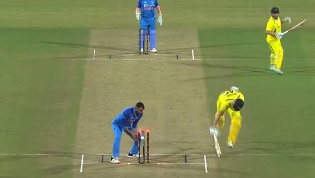 Virat Kohli and Axar Patel team up for a lightning-quick run-out of Cameroon Green during India vs Australia 2nd T20 Virat Kohli and Axar Patel team up for a lightning-quick run-out of Cameroon Green during India vs Australia 2nd T20