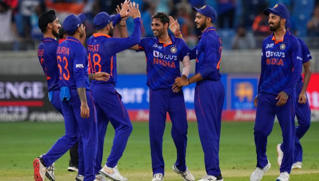 India vs Afghanistan Asia Cup 2022: Bhuvneshwar Kumar 'magical' 5/4 spell breaks backbone of Afghan batting India vs Afghanistan Asia Cup 2022: Bhuvneshwar Kumar 'magical' 5/4 spell breaks backbone of Afghan batting