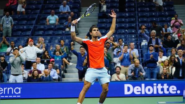 Watch: Carlos Alcaraz, Jannik Sinner produce shot-making masterclass at US Open