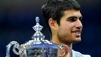 US Open 2022: 'Spaghetti' man Carlos Alcaraz 'hungry for more' after landmark triumph