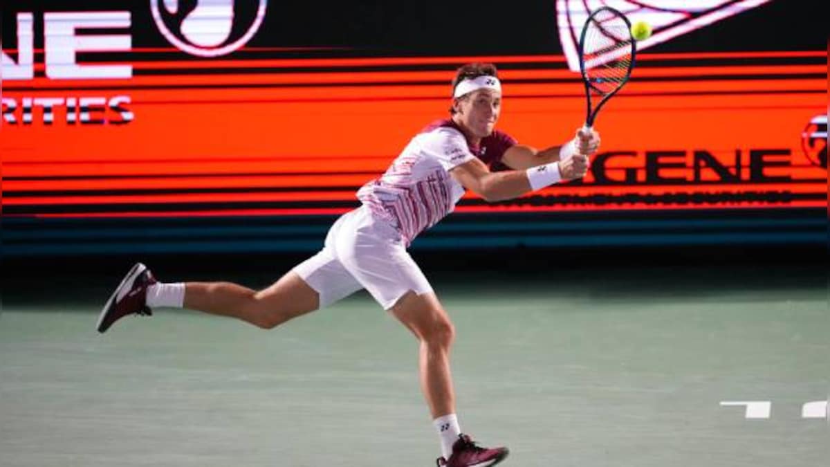 Korea Open: Casper Ruud beat Nicolas Jarry to reach quarter-finals