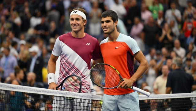 US Open Highlights, Men's Final: Carlos Alcaraz beats Casper Ruud for his maiden Grand Slam title US Open Highlights, Men's Final: Carlos Alcaraz beats Casper Ruud for his maiden Grand Slam title