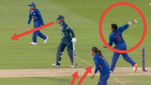 Charlotte Dean left crease early 72 times in India-England 3rd WODI before being run out by Deepti Sharma: Report Charlotte Dean left crease early 72 times in India-England 3rd WODI before being run out by Deepti Sharma: Report