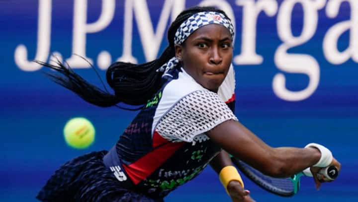 US Open 2022: Coco Gauff beats Zhang Shuai to enter quarter-finals for first time