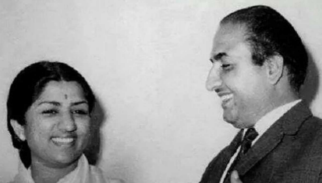 Here is how Lata Mangeshkar became a part of a Mohammed Rafi solo Here is how Lata Mangeshkar became a part of a Mohammed Rafi solo
