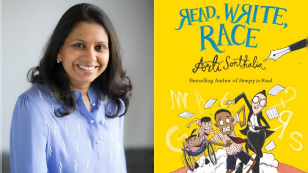 Arti Sonthalia’s new book Read, Write, Race is about a 10-year-old’s struggle with dyslexia