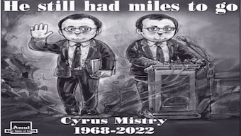 Amul pays tribute to 'dynamic businessman' Cyrus Mistry