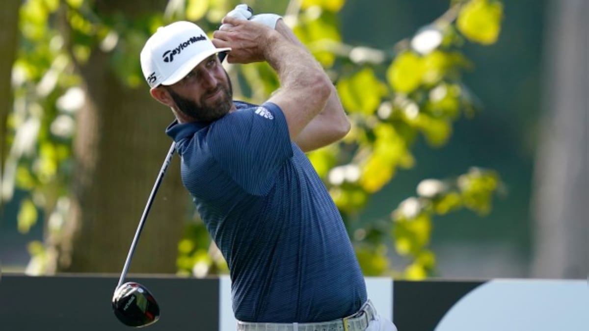 Dustin Johnson fires 63 to grab three-shot LIV Golf Chicago lead