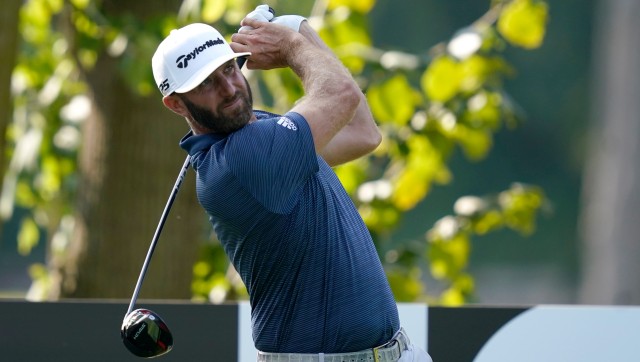 Dustin Johnson fires 63 to grab three-shot LIV Golf Chicago lead Dustin Johnson fires 63 to grab three-shot LIV Golf Chicago lead