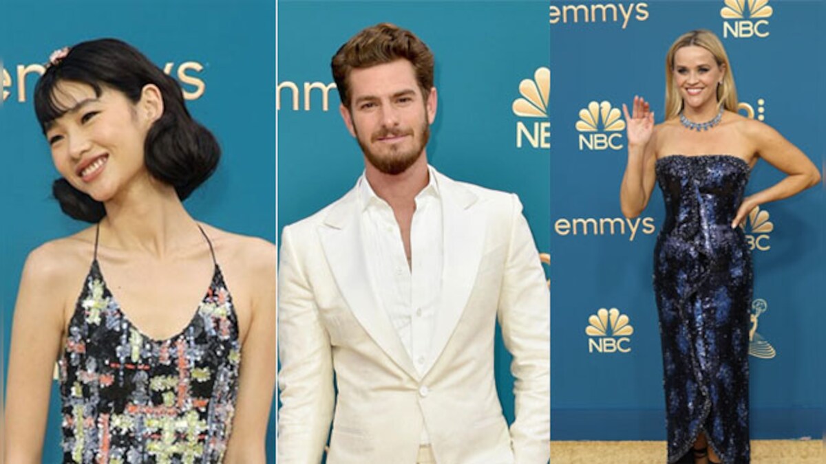 Emmys 2022 Red Carpet: Zendaya, Andrew Garfield, Jung Ho-yeon, Reese Witherspoon and more arrive in style