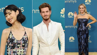 Emmys 2022 Red Carpet: Zendaya, Andrew Garfield, Jung Ho-yeon, Reese Witherspoon and more arrive in style