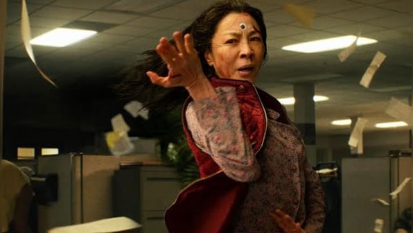 Everything Everywhere All At Once movie review: Michelle Yeoh in the multiverse of madness