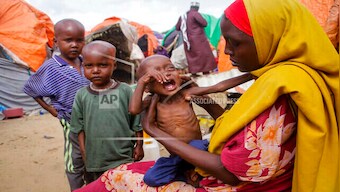 'Famine at the door' in Somalia, says UN as thousands die in historic drought made worse by war in Ukraine