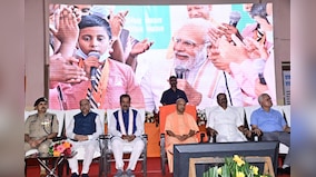 Modi@72: UP CM Yogi Adityanath inaugurates photo gallery on PM Modi's life
