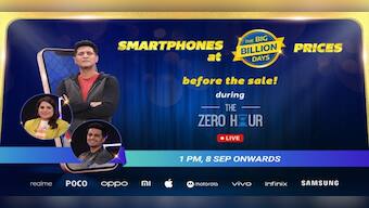 Flipkart launches smartphones at sale prices before The Big Billion Days on The Zero Hour